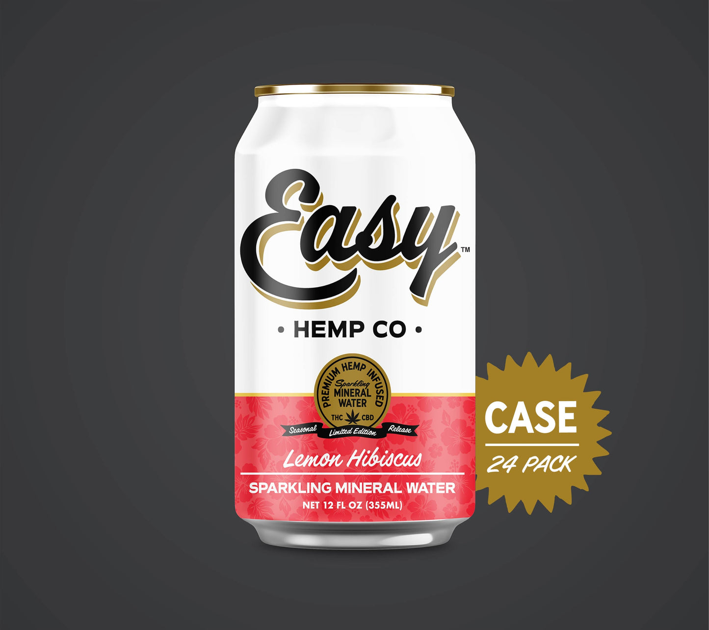 Lemon Hibiscus Mineral Water