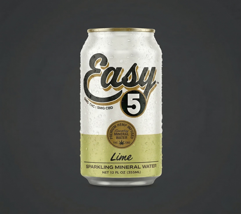 Easy 5 - Lime Sparkling Mineral Water