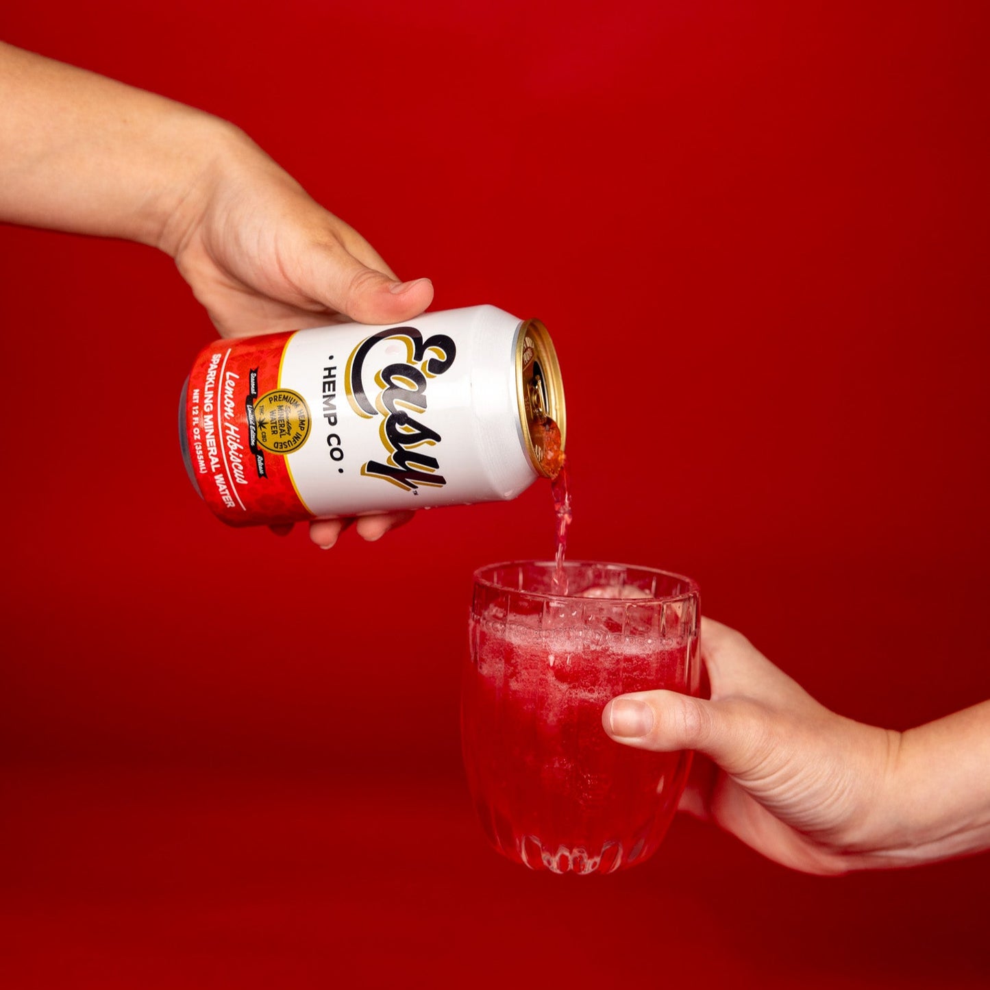 Lemon Hibiscus Mineral Water