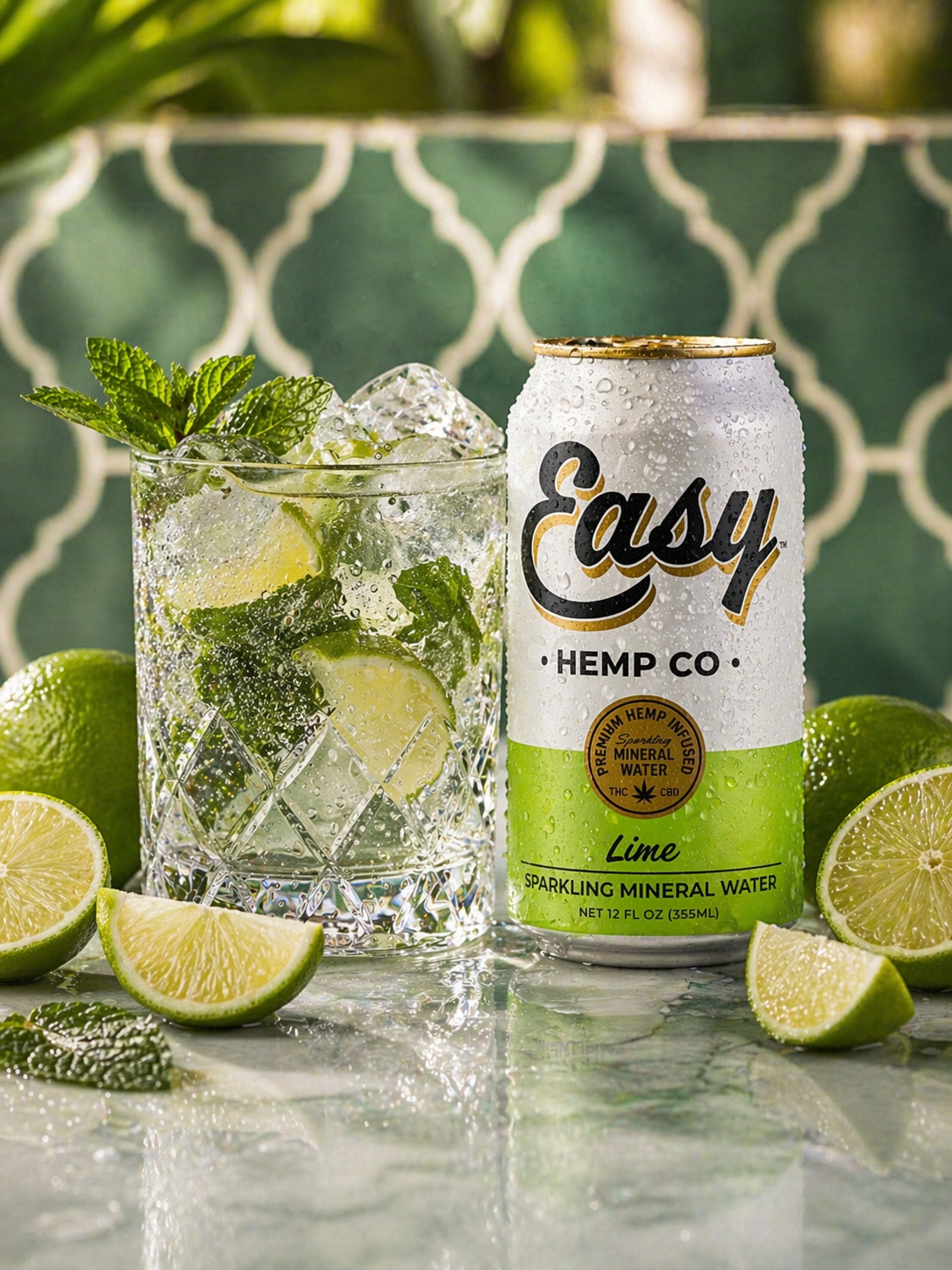 Lime Mineral Water
