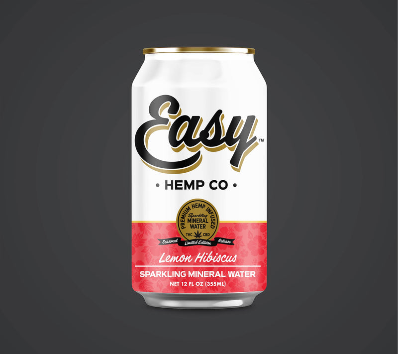 Lemon Hibiscus - Sparkling Mineral Water
