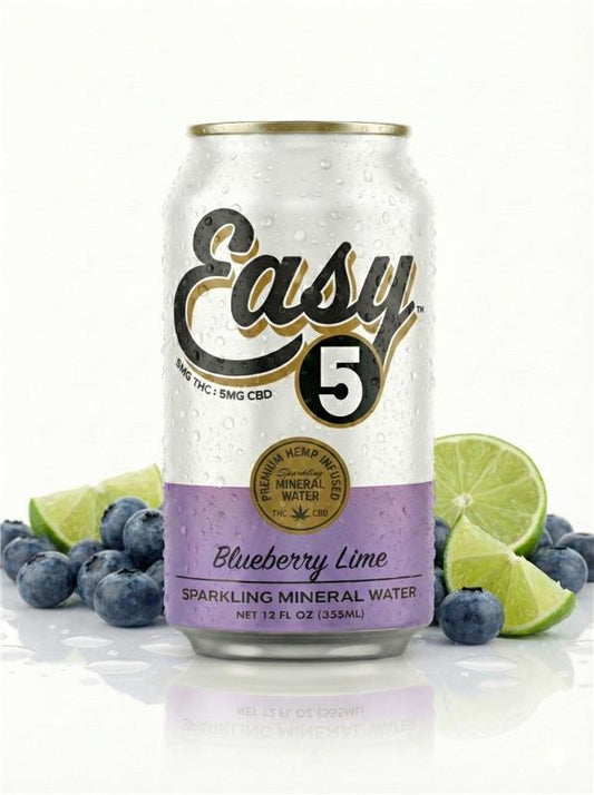 Easy 5 - Blueberry Lime Mineral Water