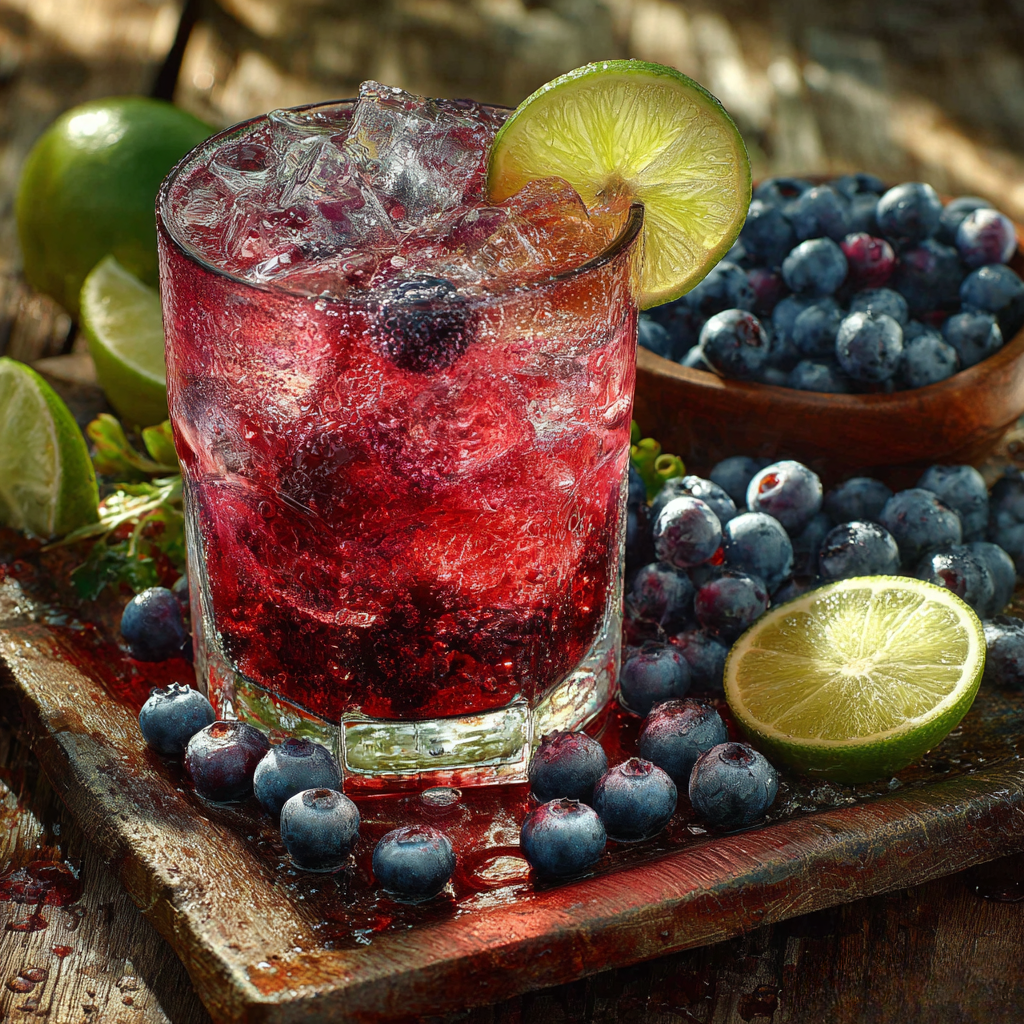 Easy 5 - Blueberry Lime Mineral Water