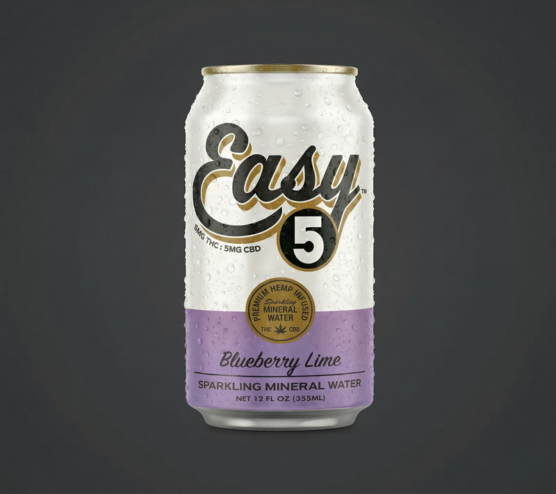 Easy 5 - Blueberry Lime Mineral Water